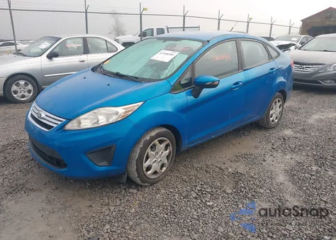 2013 Ford Fiesta Se из США, поврежденный, VIN 3FADP4BJ2DM164983